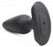XR Brands Laser Fuck Me - Butt Plug met Afstandsbediening - Medium black