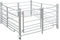 vidaXL - Schaapskooi - 4 - panelen - 137x137x92 - cm - gegalvaniseerd - staal