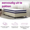 vidaXL - Pocketveringmatras - middelhard-hard - 70x200 - cm