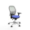 Piqueras y Crespo 3D086G0 - Bureaustoel - Verstelbare hoogte met armleuning - Licht Blauw