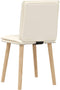 vidaXL - Eetkamerstoelen - 2 - st - linnen