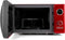 Klarstein Fine Dinesty - Magnetron met grillfunctie - 23L 800W magnetronvermogen 1000W grillvermogen - Rood