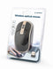 Gembird MUSW-4B-06-BG - Draadloze Muis - 1600 DPI - Zwart