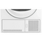 Beko DCU8235BXT2 - Condensdroger - Waterreservoir in bedieningspaneel - LED-display