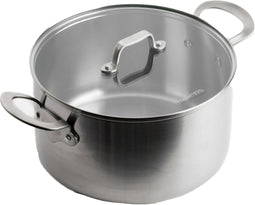 Mauviel 1830 - Kookpot - 24 cm - RVS Aluminium - Vaatwasserbestendig - Zilver