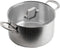 Mauviel 1830 - Kookpot - 24 cm - RVS Aluminium - Vaatwasserbestendig - Zilver