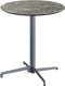 X Cross Terrastafel Grijs Frame + Galaxy Marble HPL 70 cm - Essentials 110011570 - Horeca & Professioneel