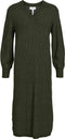 OBJECT - OBJMALENA L/S KNIT DRESS NOOS - Maat M - Ribstof - Met stretch