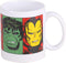 Marvel Comics - Retro Helden Gezichten Mok