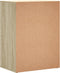 vidaXL - Dressoir - 60x39x80 - cm - bewerkt - hout - sonoma - eikenkleurig