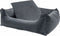 Madison Hondenbed Velvet 100x80x25 cm grijs