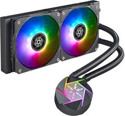 Silverstone VIDA 240 SLIM - All-in-one Processor - 240mm radiator 2x 120mm ventilatoren (2 stuks)