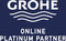 GROHE Tempesta Cosmopolitan 100 - Hoofddouche - 4 stralen - Chroom/Wit