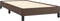 vidaXL - Bedframe - kunstleer - bruin - 90x190 - cm