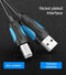 Vention - Printer Kabel USB 2.0 A Male naar USB B Male - 8 meter - Zwart