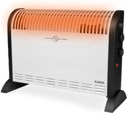 Eurom CK2003T - Convectorkachel 2000 Watt - Thermostaat en turbostand - Voor ruimtes tot 30 m²