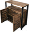 Wandkast dressoir industrieel vintage Stoer design - boekenkast opbergkast metaal hout
