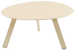 LES Tiki - Bijzettafel 74x60x35,5 cm - Industrieel design - Crème