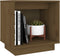 vidaXL - Nachtkastje - 40x30x40 - cm - massief - grenenhout - honingbruin