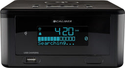 Caliber HCG010QIDAB-BT - Wekkerradio - Bluetooth draadloze oplader DAB+ - Zwart
