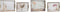 Set van trays DKD Home Decor Vaas Gouden Multicolour 40 x 30 x 6 cm Scandinavisch (2 Stuks)