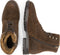 Travelin' Hosio - Heren Veterboots - Lammy wollen voering - Cognac bruin suede leer