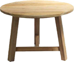 Teak table wood D70xH50cm