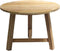 Teak table wood D70xH50cm