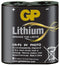 GP CR-P2 - Accu Lithium - 35,8mm x 19,5mm x 34,8mm - Zwart