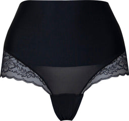 MAGIC Bodyfashion Tummy Shaper Lace - Corrigerend ondergoed - Comfortabele pasvorm - Zwart - M