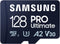 Samsung Pro Ultimate - microSD kaart 128GB - UHS-I tot 200/130 MB/s - A2 V30 U3 (1 stuk)