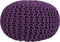 CONRAD - Poef - Paars - Katoen