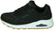Skechers Uno - Stand On Air - Dames Sneakers - Air-Cooled Memory Foam - Zwart