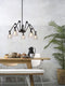 it's about RoMi Hanglamp Amsterdam - Zwart/Glas - Ø120cm - 5L - Modern - Hanglampen Eetkamer, Slaapkamer, Woonkamer