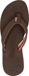 Reef Cushion Breeze - Teenslippers - Superzachte EVA-demping - Donkerbruin - Maat 38.5