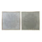Schilderij Home ESPRIT Wit Beige Abstract Modern 100 x 3,5 x 100 cm (2 Stuks)