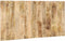 vidaXL - Hoofdbord - 160 - cm - massief - ruw - mangohout