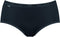 sloggi Basic+ - Dames Midi slip - Extra zachte naden - Zwart (4-pack)