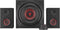 Genesis Helium 610BT - Speakers 2.1 - 60W RMS - Zwart Rood