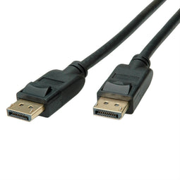 Roline DisplayPort-kabel v1.4 - DP M - M - 8K-resolutie tot 7680x4320 @60Hz - Zwart (5 m)