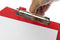 Seco klembord - A4+ - met klep - rood - SE-570-PVC-RD