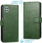 iMoshion Hoesje Geschikt voor Samsung Galaxy A22 (5G) Hoesje Met Pasjeshouder - iMoshion Luxe Bookcase - Groen