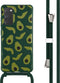 iMoshion Hoesje Geschikt voor Samsung Galaxy S20 FE Hoesje Met Koord - iMoshion Siliconen design hoesje met koord - Groen / Avocado Green