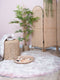 Vloerkleed Donsie Pink Rond ø180 cm