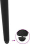 vidaXL - Salontafelpoten - conische - vorm - 4 - st - 72-73 - cm - staal - zwart