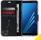 Accezz Galaxy A8 (2018) - Wallet Softcase Booktype - 3 pashouders - Zwart