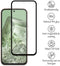 Accezz Gehard Glas Full Cover - Screenprotector - 9H gehard glas - Geschikt voor Google Pixel 8a