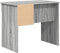 vidaXL - Bureau - met - Opslag - Grijs - Sonoma - 90x49,5x75 - cm - Van - gegarandeerd - hout