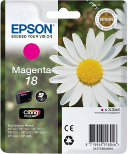 Epson T1803 - Inktcartridge - Magenta - (1 stuk)