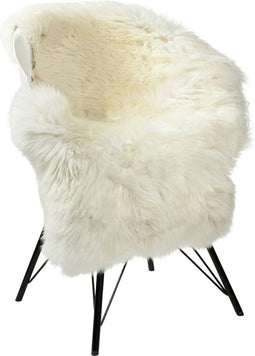 Dyreskinn Schapenvacht XL Wit 110-130cm x 70-90cm